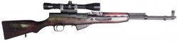 Снайперская винтовка Симонова (СКС-45)